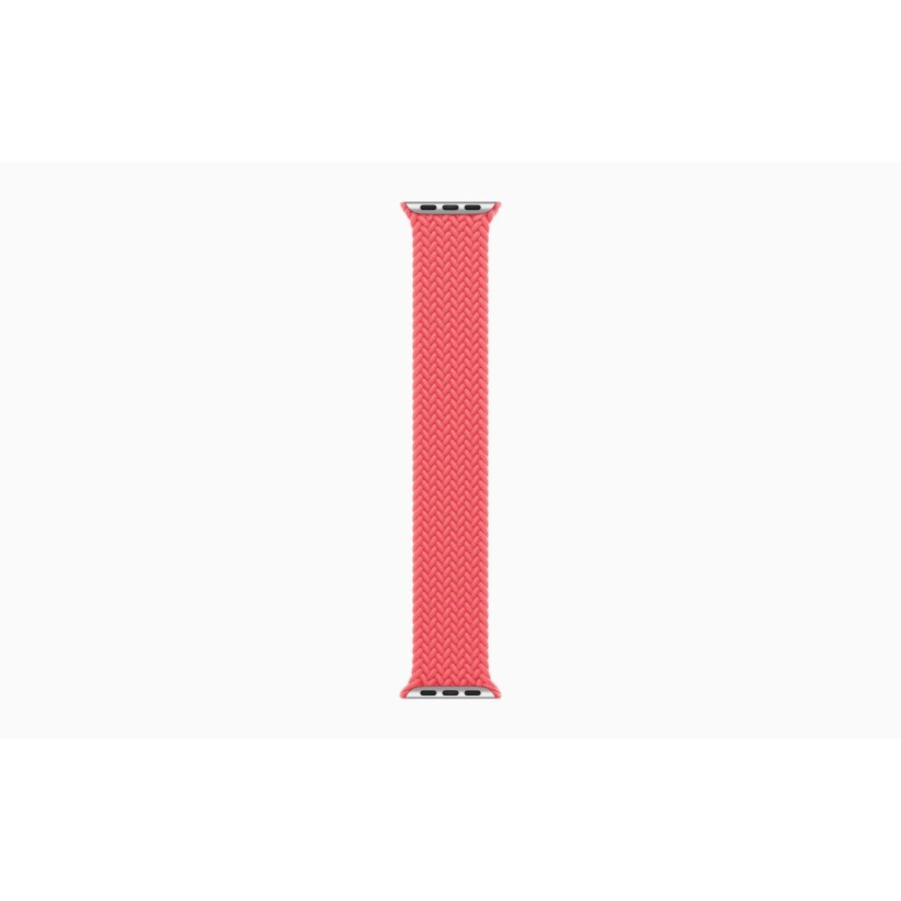 Смарт-часы Apple Watch SE 2 GPS + Cellular 40mmчасы Apple Watch SE 2 GPS+Cellular 40mm, Starlight Alu. Case w. Guava Braided S. Loop - Размер 3 (MRWF3  Фото №0