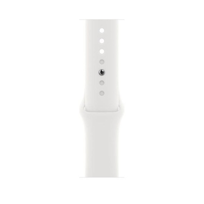 Смарт-часы Apple Watch SE 2 GPS + Cellular 40mm Silver Aluminum Case with White Sport Band - S/M (MNTP3)  Фото №1