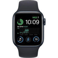 Смарт-часы Apple Watch SE 2 GPS + Cellular 40mm Midnight Aluminum Case with Midnight Sport Band (MNPL3)