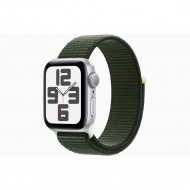 Смарт-годинник Apple Watch SE 2 GPS 40mm Silver Aluminum Case w. Cypress Sport Loop (MRTT3+MT573)