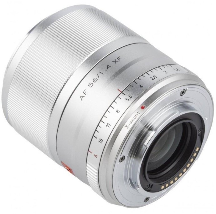 Стандартный объектив Viltrox AF 56mm f/1,4 STM Lens for Nikon Z Silver  Фото №1
