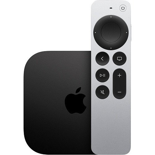 Стаціонарний медіаплеєр Apple TV 4K 2022 Wi-Fi 64 GB (MN873)  Фото №0