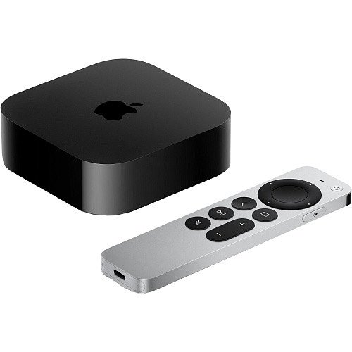 Стаціонарний медіаплеєр Apple TV 4K 2022 Wi-Fi 64 GB (MN873)  Фото №1