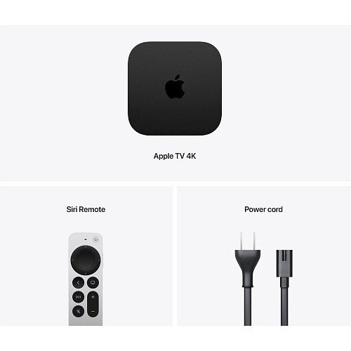 Стаціонарний медіаплеєр Apple TV 4K 2022 Wi-Fi 64 GB (MN873)  Фото №5