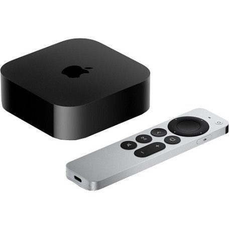 Стаціонарний медіаплеєр Apple TV 4K 2022 Wi-Fi 64 GB (MN873)  Фото №1