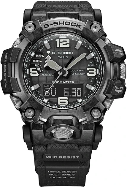 Чоловічий годинник Casio GWG-2000-1A1ER  Фото №0