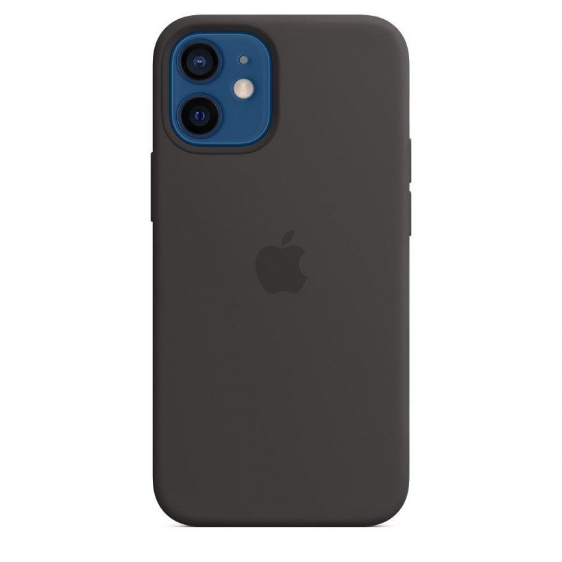 Чехол для смартфона Apple iPhone 12 mini Silicone Case with MagSafe - Black (MHKX3)