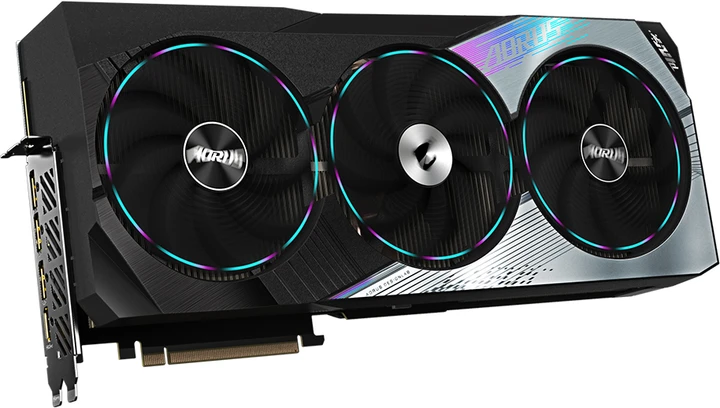 Видеокарта Gigabyte AORUS GeForce RTX 4080 SUPER MASTER 16G (GV-N408SAORUS M-16GD)  Фото №1