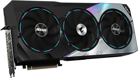 Видеокарта Gigabyte AORUS GeForce RTX 4080 SUPER MASTER 16G (GV-N408SAORUS M-16GD)  Фото №1