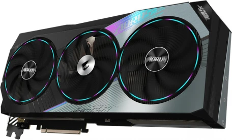 Видеокарта Gigabyte AORUS GeForce RTX 4080 SUPER MASTER 16G (GV-N408SAORUS M-16GD)  Фото №2