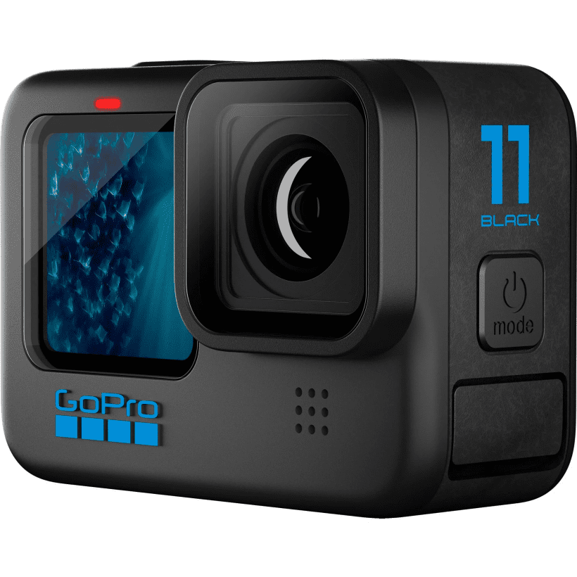 Экшн-камера GoPro HERO11 Black Bundle (CHDCB-111-TH) (Battery (2) + 64GB microSD Card + Shorty Mini Extension Pole)  Фото №0