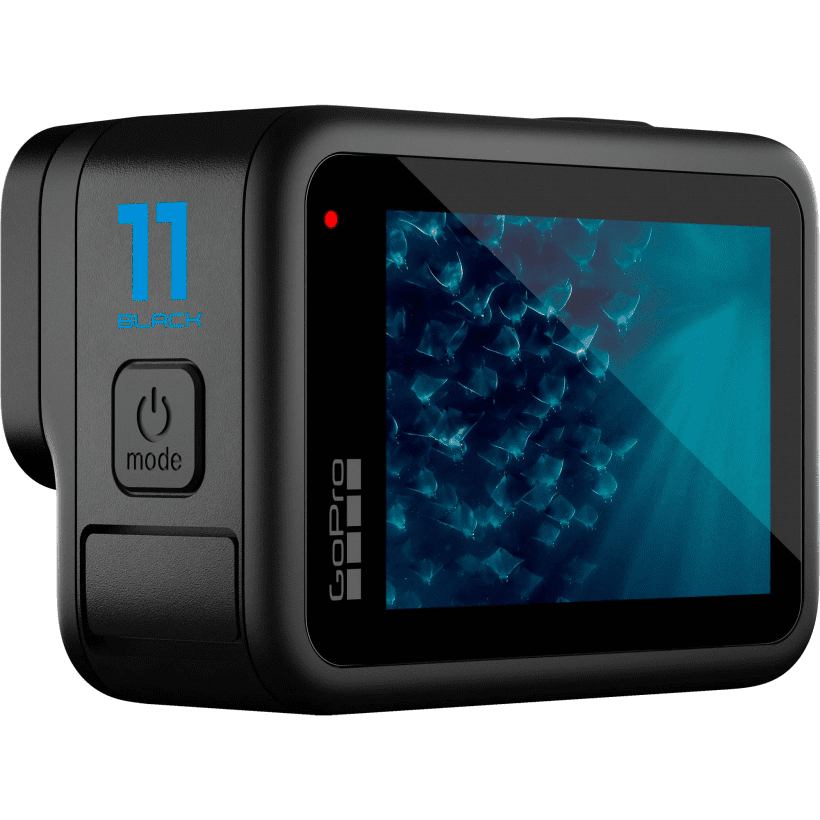 Экшн-камера GoPro HERO11 Black Bundle (CHDCB-111-TH) (Battery (2) + 64GB microSD Card + Shorty Mini Extension Pole)  Фото №2