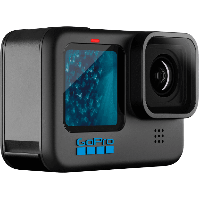 Экшн-камера GoPro HERO11 Black Bundle (CHDCB-111-TH) (Battery (2) + 64GB microSD Card + Shorty Mini Extension Pole)  Фото №3