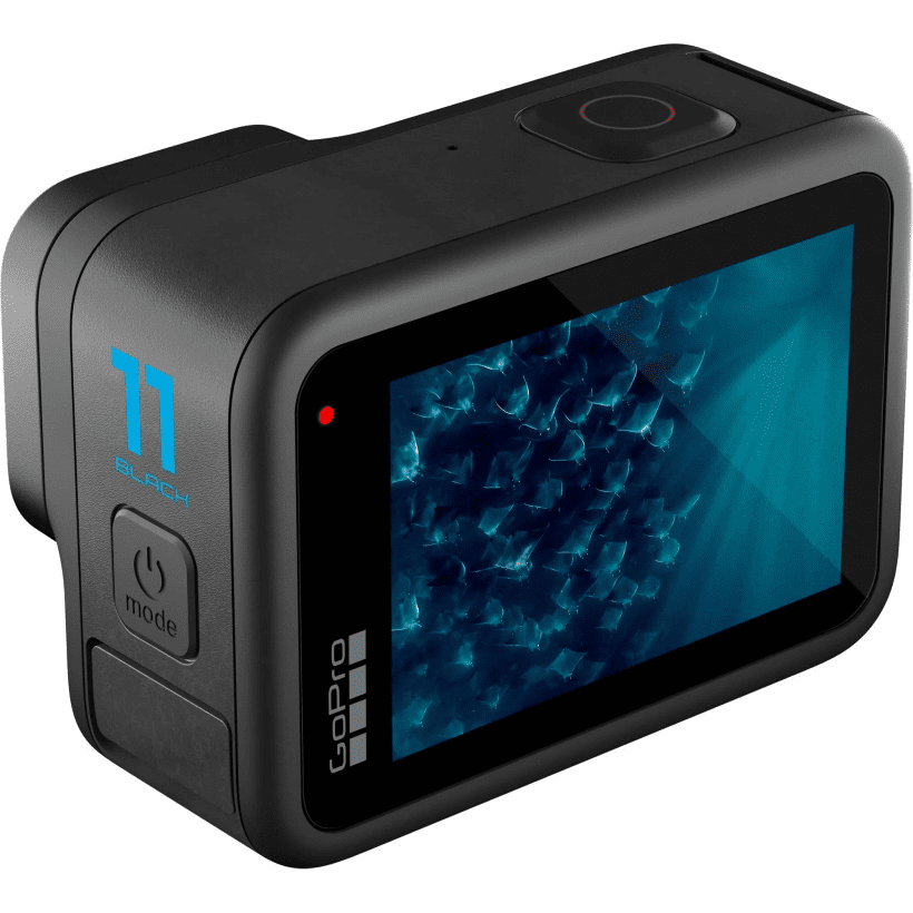 Экшн-камера GoPro HERO11 Black Bundle (CHDCB-111-TH) (Battery (2) + 64GB microSD Card + Shorty Mini Extension Pole)  Фото №5