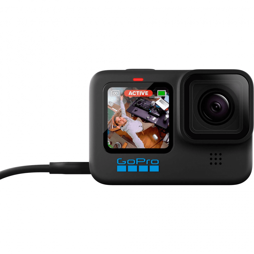 Экшн-камера GoPro HERO11 Black Bundle (CHDCB-111-TH) (Battery (2) + 64GB microSD Card + Shorty Mini Extension Pole)  Фото №8