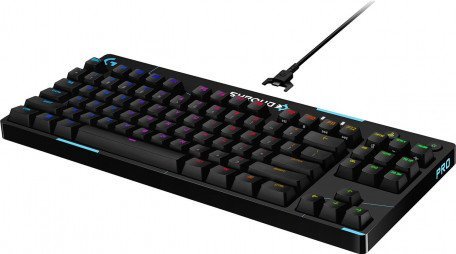 Клавіатура Logitech G Pro X Gaming Keyboard Shroud Edition (920-009846)  Фото №0
