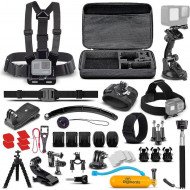 Комплект аксесуарів до камер GoPro - DigiNerds 50 in 1 Action Camera Accessory Kit Compatible with GoPro Hero 11/10/9/8/7/6/5 GoPro Max GoP