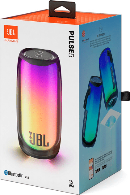 Портативная колонка JBL Pulse 5 Black (JBLPULSE5BLK)  Фото №5