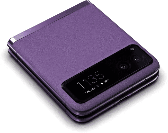 Смартфон Motorola Razr 2023 8/128GB Summer Lilac (PAY80007)  Фото №2