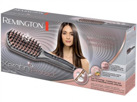 Електрогребінець Remington Keratin Protect CB7480  Фото №0