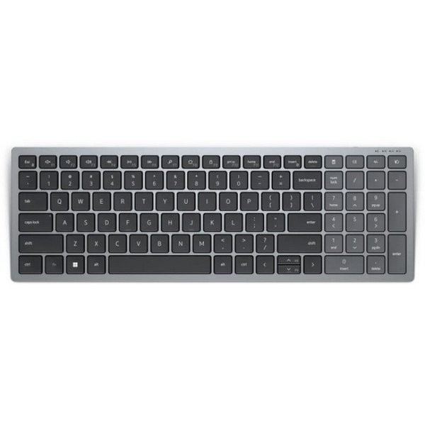 Клавіатура Dell Compact Multi-Device Wireless Keyboard KB740 (580-AKOZ)