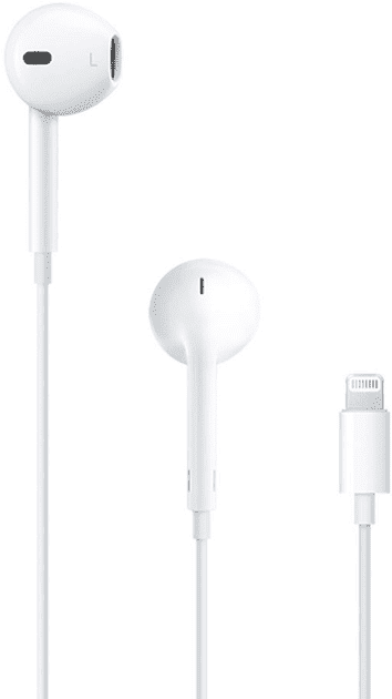 Навушники з мікрофоном Apple EarPods with Lightning Connector (MMTN2)