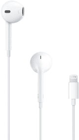 Наушники с микрофоном Apple EarPods with Lightning Connector (MMTN2)