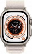 Смарт-годинник Apple Watch Ultra GPS + Cellular 49mm Titanium Case with Starlight Alpine Loop - Medium (MQF03/MQFR3/MQFC3)