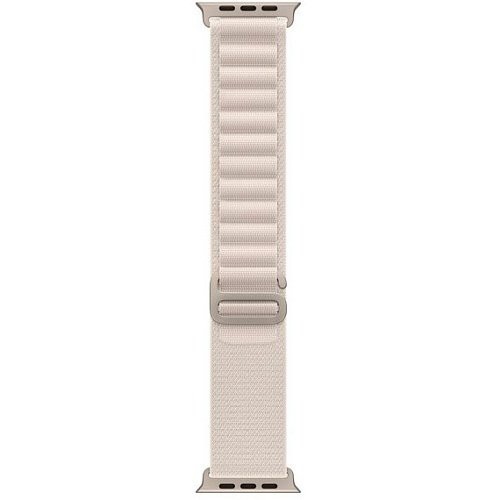 Смарт-годинник Apple Watch Ultra GPS + Cellular 49mm Titanium Case with Starlight Alpine Loop - Medium (MQF03/MQFR3/MQFC3)  Фото №3
