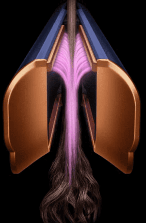 Стайлер (выпрямитель) Dyson Airstrait HT01 Nickel/Copper (408202-01) (RU)  Фото №6