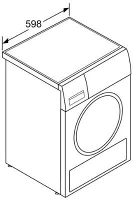 Сушильная машина Bosch WQG241AKPL  Фото №2