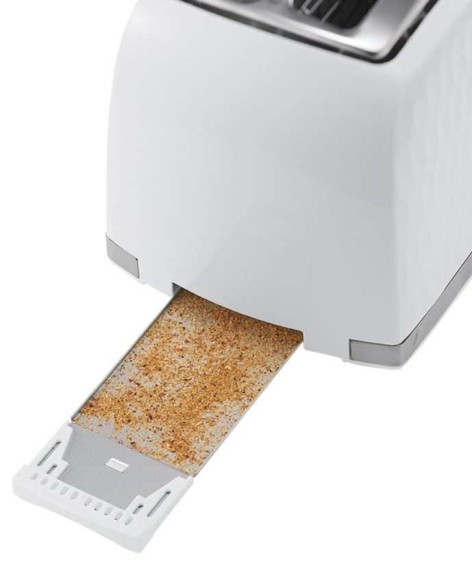 Тостер Russell Hobbs Honeycomb White 26060-56  Фото №2