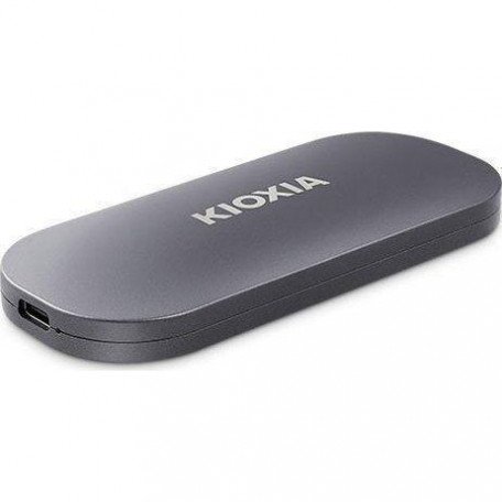 SSD накопичувач Kioxia Exceria Plus Portable 500 GB Grey (LXD10S500GG8)  Фото №0
