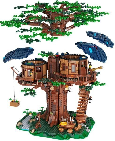 Блоковый конструктор LEGO Дом на дереве (21318)  Фото №1