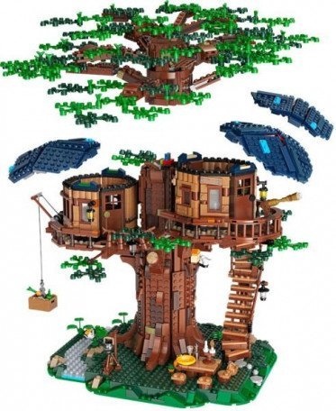 Блоковый конструктор LEGO Дом на дереве (21318)  Фото №1
