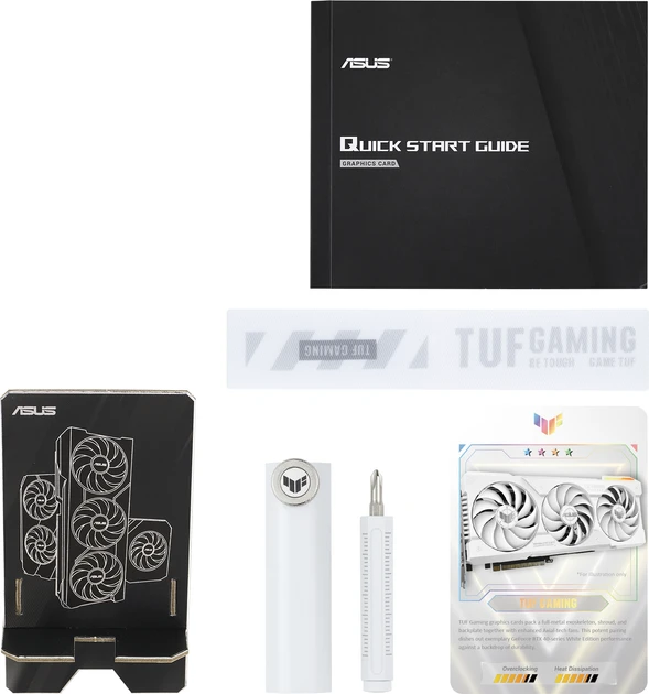 Відеокарта Asus TUF-RTX4070TIS-O16G-WHITE-GAMING  Фото №12