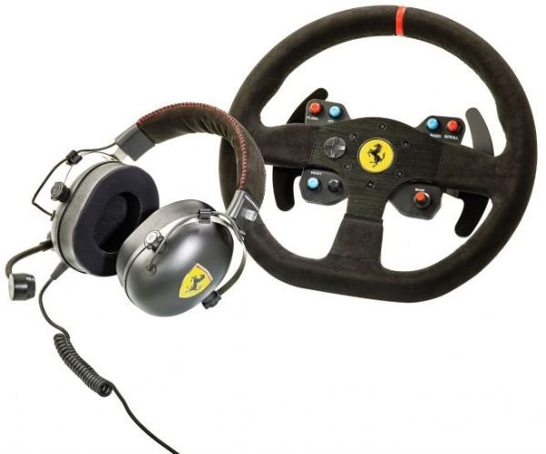 Кермо Thrustmaster Race Kit Ferrari 599XX EVO Edition With Alcantara PC/PS4/PS3 (4160771)  Фото №1
