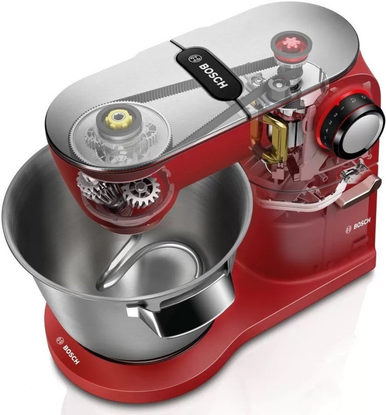 Кухонная машина Bosch OptiMUM Series 8 Red Silver MUM9A66R00  Фото №5