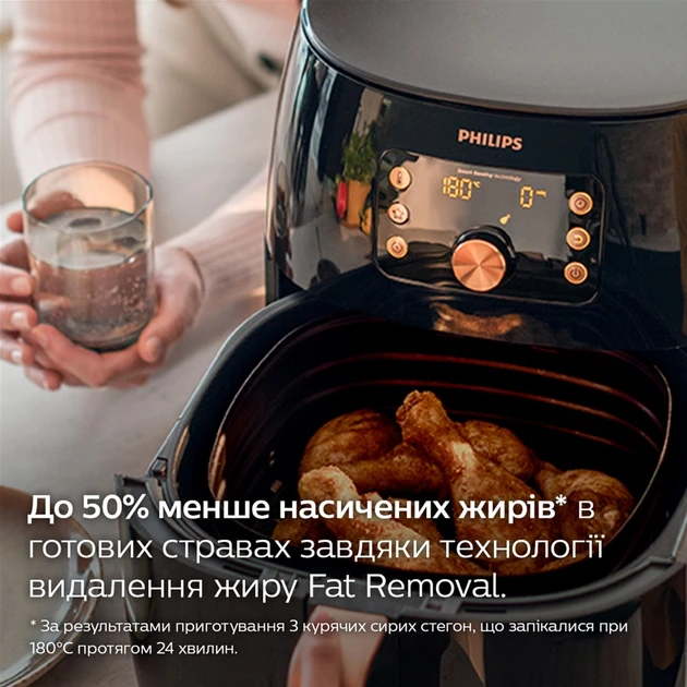 Мультипечь (аэрофритюрница) Philips Ovi Smart XXL HD9867/90  Фото №14