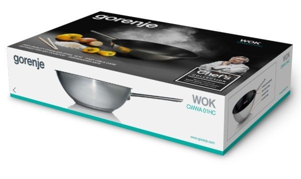 Сковорода ВОК Gorenje CWWA01HC  Фото №3