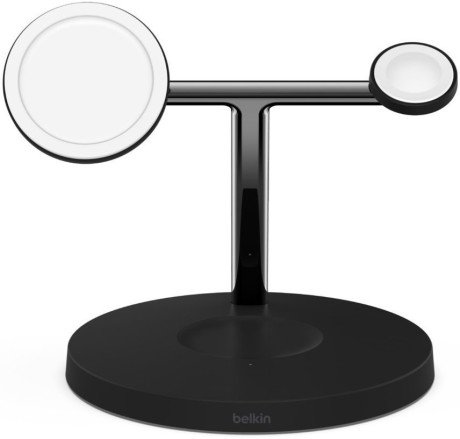 Беспроводное зарядное устройство для Belkin MagSafe 3in1 Wireless Charger black (WIZ017VFBK)  Фото №2