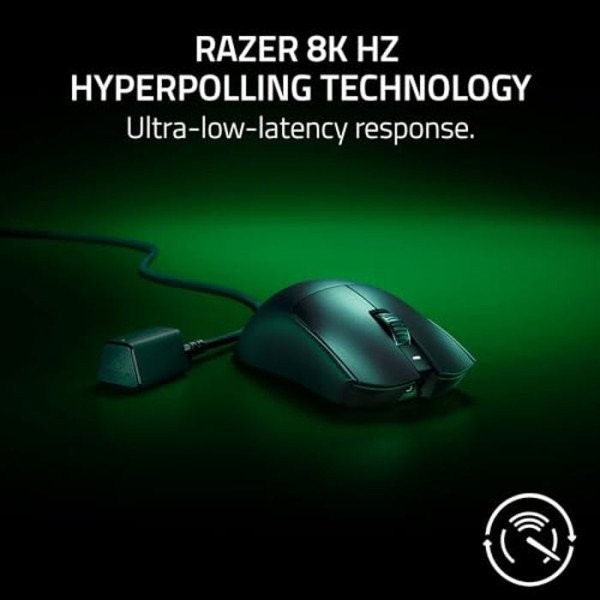 Мышь Razer Viper V3 PRO Wireless Black (RZ01-05120100-R3G1)  Фото №7