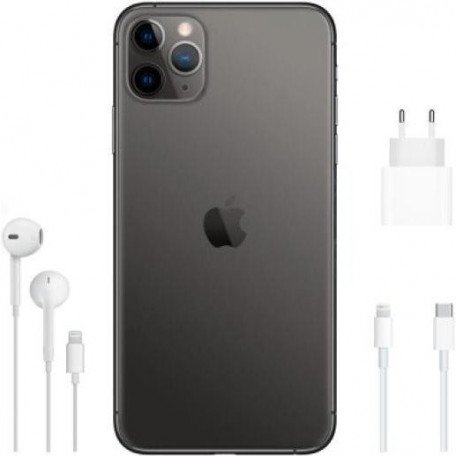 Смартфон Apple iPhone 11 Pro 64GB Dual Sim Space Gray (MWD92)  Фото №3