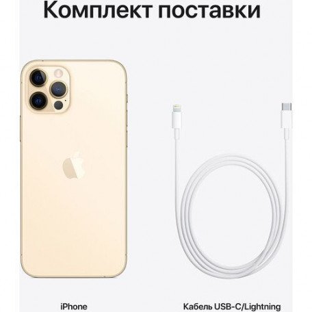 Смартфон Apple iPhone 12 Pro 256GB Gold (MGMR3/MGLV3)  Фото №3