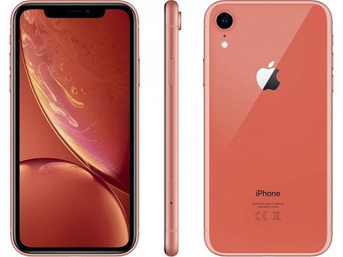 Смартфон Apple iPhone XR 128GB Coral (MRYG2)  Фото №3