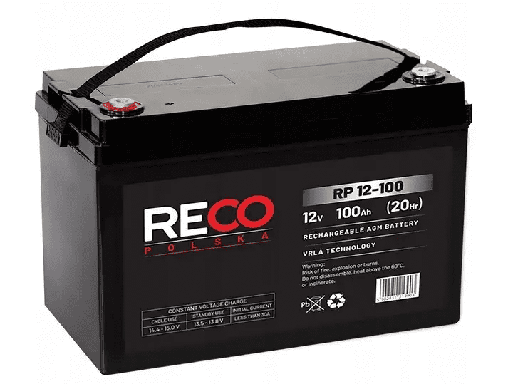 Аккумулятор Reco 12v 100ah RP 12-100 для UPS