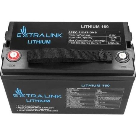 Аккумулятор для ИБП Extralink LiFePO4 12.8V 160Ah (EX.30462)  Фото №0