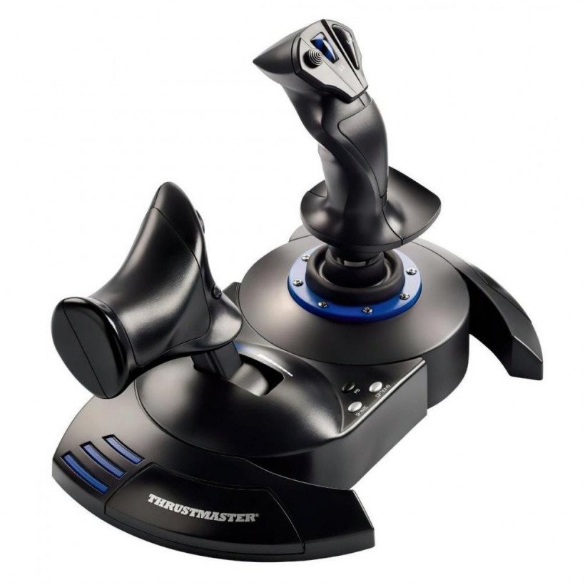 Джойстик Thrustmaster T.Flight Hotas 4 PC/PS4 Black (4160664)  Фото №1