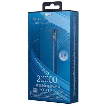 Зовнішній акумулятор (павербанк) REMAX Riji 20000mAh QC 22.5W  Фото №1