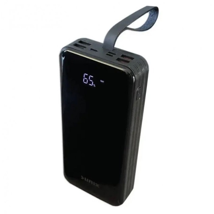 Повербанк Sunix PB-05 захищений корпус 50000 mah чорний (PB-05_1715)  Фото №0
